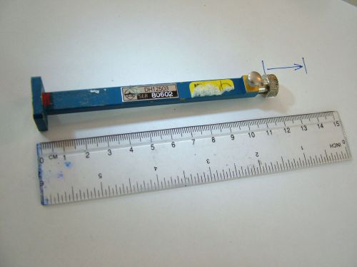 WR28 VARIABLE WAVEGUIDE LOAD 26.5GHz - 40GHz DH12503