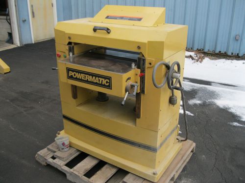 Powermatic Model 201 Thickness Planer