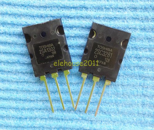 1pair OR 2PCS TOSHIBA TO-3PL 2SA1302/2SC3281