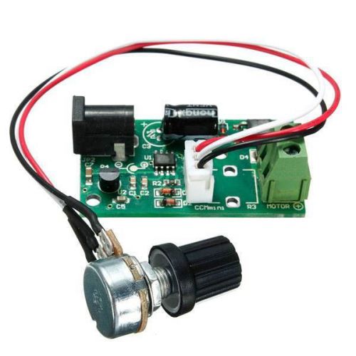 PWM DC Motor Speed Controller Switch Adjustable Regulator Pulse Width 6-28V 3A