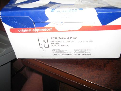 Pcr tube 0,2 ml, thin walled, open box/bag (approxiately 1000) for sale