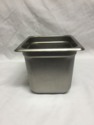 Winco SPJL-606 Steam Pan 6&#034; Deep 1/6 Size