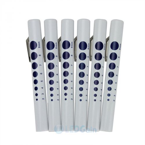 Lot 6pcs Disposable Medical Emergency Diagnostic Penlights