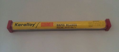 Karalloy Dormer Rapid Reamer 5/8&#034; HSS Part No.70152 USA