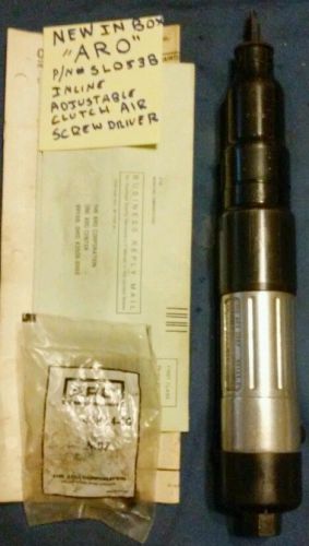 New Ingersoll Rand ARO SL053B-10 Inline Adjustable Clutch Air Screwdriver