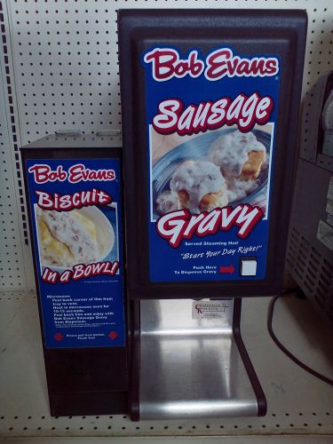 STAR MFG HEATED CONDIMENT DISPENSER SAUSAGE GRAVY WITH BISCUIT DISPENSER