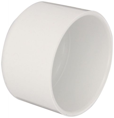 Spears 447 Series PVC Pipe Fitting, Cap, Schedule 40, 2&#034; Socket