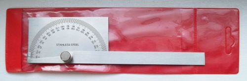 New spi 06475172 square head protractor stainless steel for sale