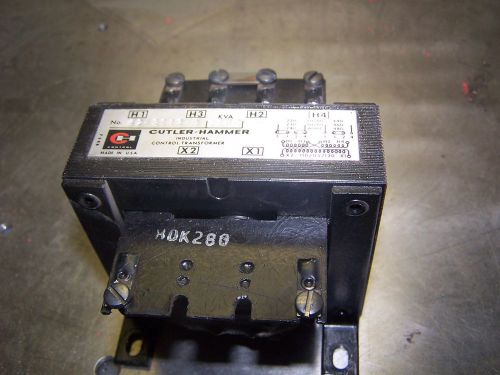 CUTLER HAMMER 42-3082-9 CONTROL TRANSFORMER .100 KVA