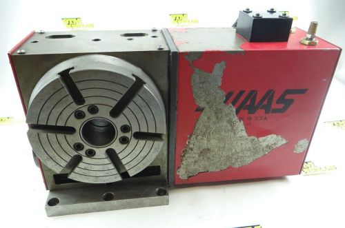 Haas hrt 210 t slot rotary table 8&#034; cnc servo for sale