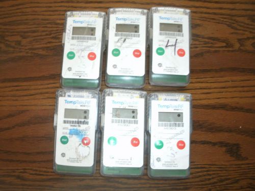 Lot of 6 TempTale SENSITECH Ambient Temperature Monitor Data Logger (UE6-1)