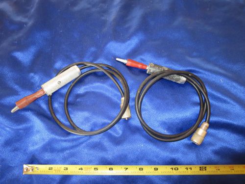 2 alligator clip ac probes 10x 600v 10meg 14uuf pl-259 for sale