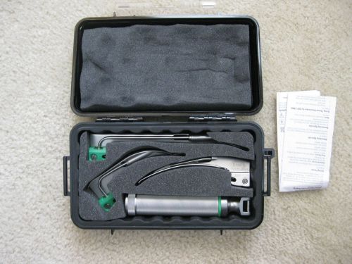 Welch Allyn Laryngoscope Set