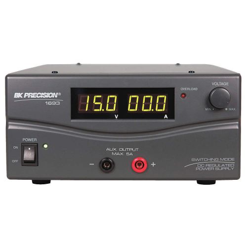 B&amp;K PRECISION 1692 Single Output Power Supply,3 to 15 VDC