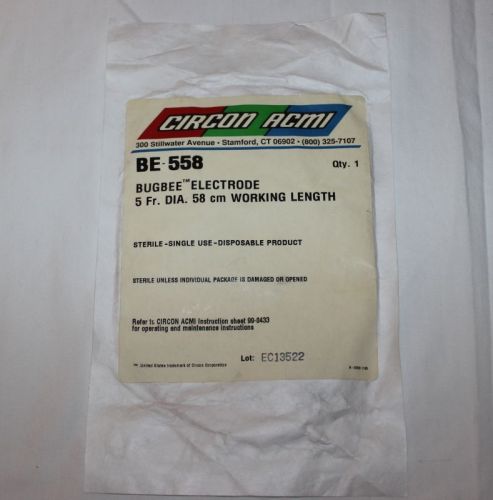 CIRCON ACMI BE-558 BUGBEE FULGURATING ELECTRODE  5Fr x 58cm