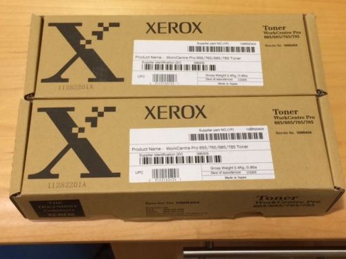 Lot of 2 Xerox 106R404 Toner for WorkCentre Pro 665/685/765/785