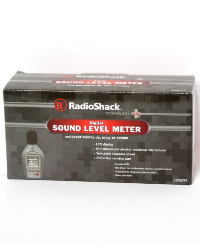 New Radioshack Digital Sound Level Meter 3300099
