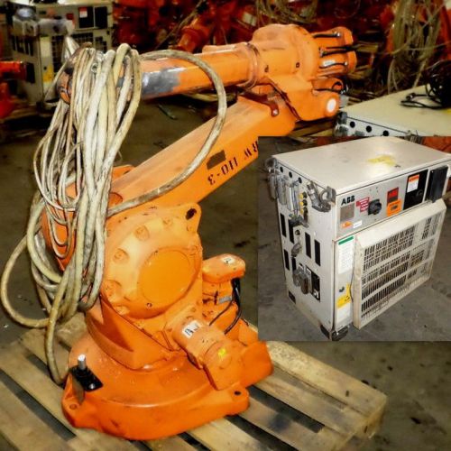 Abb robot arm irb 2400l w/ controller m2000, 24-21983/24-22117 101179 for sale