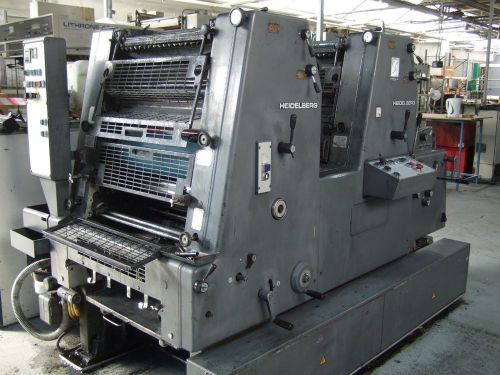 HEIDELBERG GTOZ 52 (1992) 2 COLOUR OFFSET PRINTING MACHINE