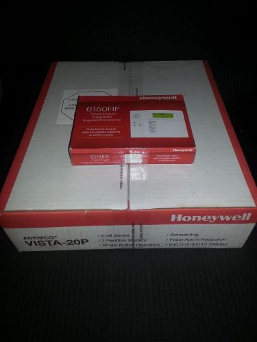 NEW HONEYWELL VISTA 20P ALARM SECURITY PANEL,BATTERY AND RF KEYPAD