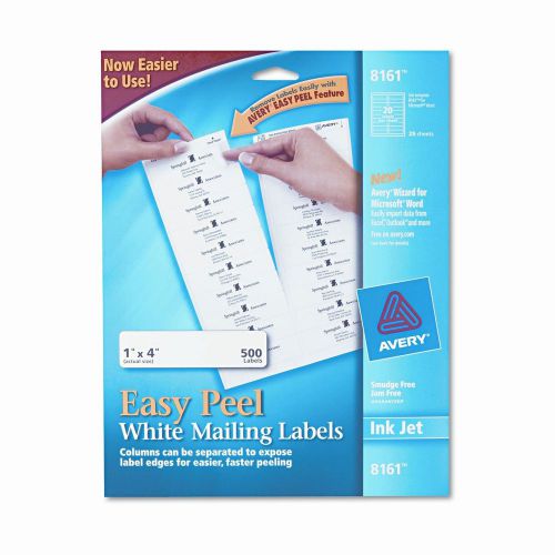 Avery consumer products easy peel inkjet address labels, 500/pack for sale