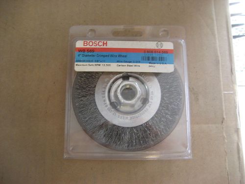 BOSCH 4X.014X5/8-11 WIRE WHEEL (LW1348-1)