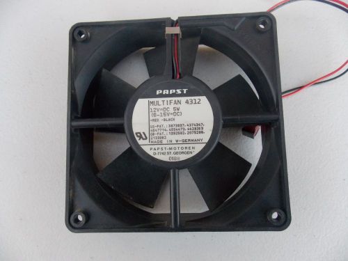 PAPST MULTI FAN 4312  12VDC  5W