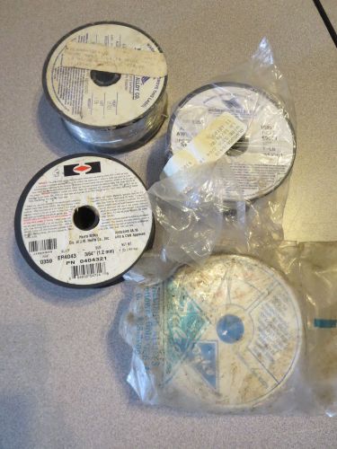 4 Spools ER4043 ALUMINUM MIG WIRE 3/64 ER5356 Pelco 650W