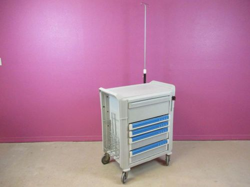 Metro Metro Flex Medical OR 5 Drawer Locking Mobile Utility Crash Cart Stand