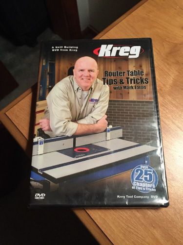 Kreg Tool Company V09-DVD Kreg DVD-Router Table Tips and Tricks with Mark Eaton