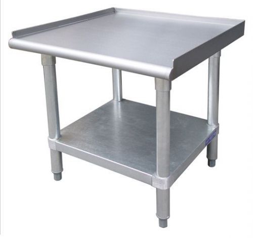 EQUIPMENT STANDS W/ GALVANIZED ADJUSTABLE UNDERSHELF RESTAURANT 30&#034; X 18&#034; ESG