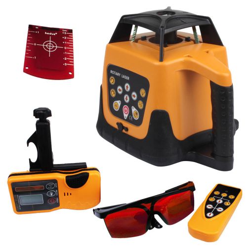 Automatic Self-Leveling 500m Range Red Beam Rotary/Rotating laser Level kit