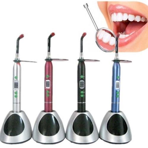 5W Dental Wireless Cordless Curing Light Lamp LED Teeth Heal 4 colors Optional