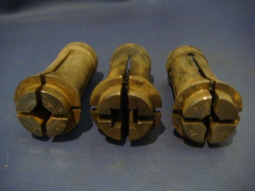 #10 SQUARE/RECTANGLE COLLET SET, 3 PCS. 3/16&#034;, 1/4&#034;, 1/4&#034;x3/8&#034;  02021512