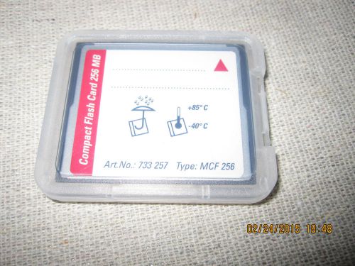 Leica Geosystems MCF256 Industrial Grade 256MB Compact Flash Card 733257 NIP