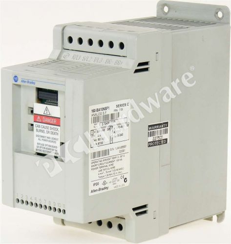 Allen Bradley 160-BA10NSF1 /C AC Smart Speed Controller 380-460V AC 3PH 5HP Read