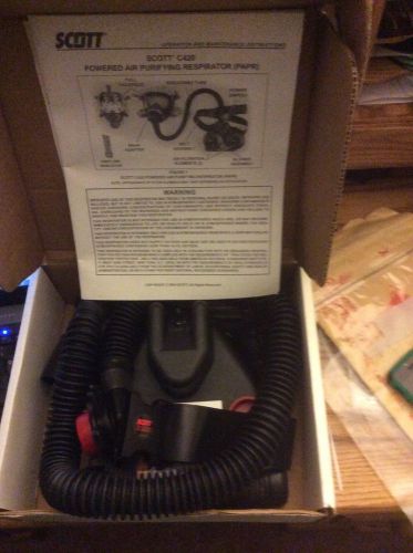 NOS Scott C420 PAPR Powered Air Purifying Respirator Kit