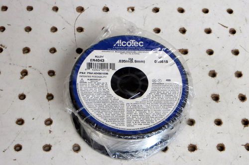 Alcotec Aluminum .35&#034; Alloy ER4043 1 Lb Welding Wire Free Shipping