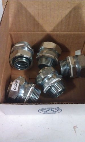 *NEW* LOT OF 5 Appleton ST-100 1&#034;Connector Liquid Tight Flexible Conduit  M100