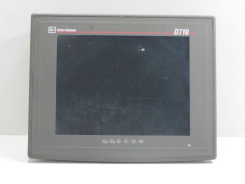 ` CUTLER HAMMER D710 D7DBA15STA1XXX OPERATOR INTERFACE 15INCH TOUCHSCREEN