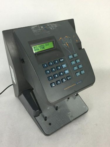 Ingersoll SCHLAGE Rand HP-4000 Biometric Hand Scanner Time Clock Recognition