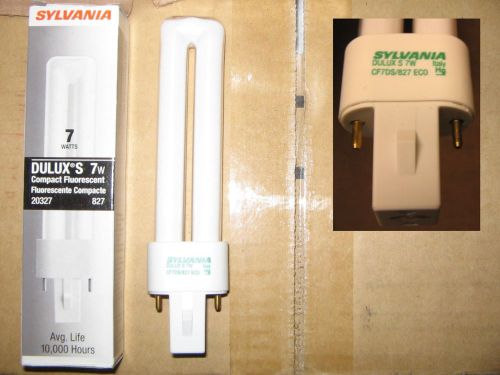 SYLVANIA 20327 DULUX S 7W, CF7DS 827 ECO (20 bulbs)