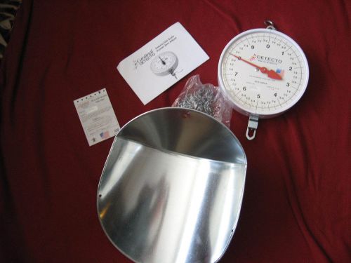 Detecto MCS-20P Scoop Scale-20-lb capacity