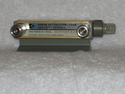 HP 8495B Attenuator 70dB