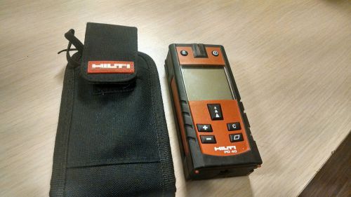 HILTI PD 40 LASER DISTANCE METER W/CASE VERY NICE!!