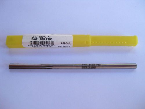 New 533.2190 L&amp;I Straight Flute Chucking Reamer HSS