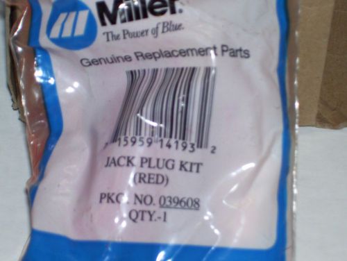 Miller Jack Plug KIt 039608 NSN 5935 00 015 2566 RED