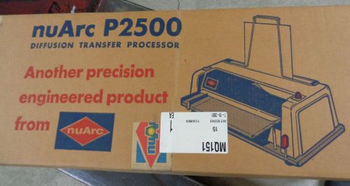 NuArc Diffusion Transfer Pro, Model P2500