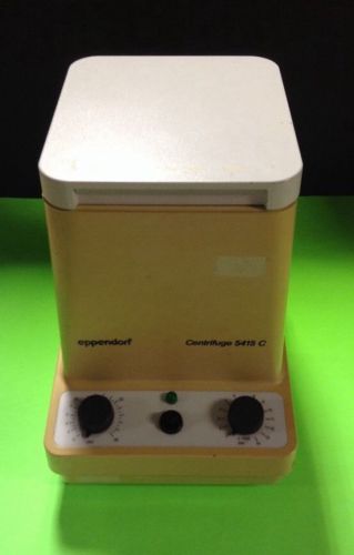 Eppendorf Centrifuge 5415C With Rotor