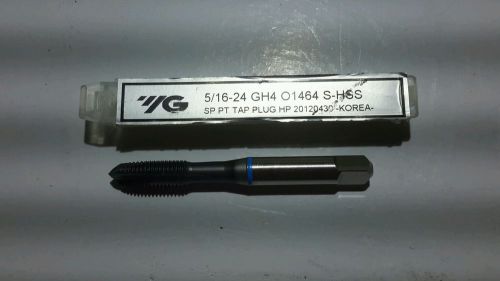 5/16-24 TAP SPIRAL POINT 3 FLUTE YG1 EDP#O1464  HARD SLICK COATED